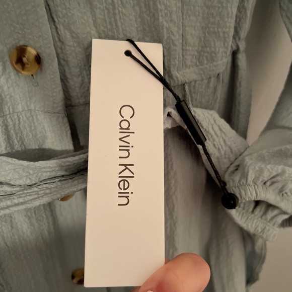 Calvin Klein Size 4 Long Sleeve Dress - Picture 3 of 4